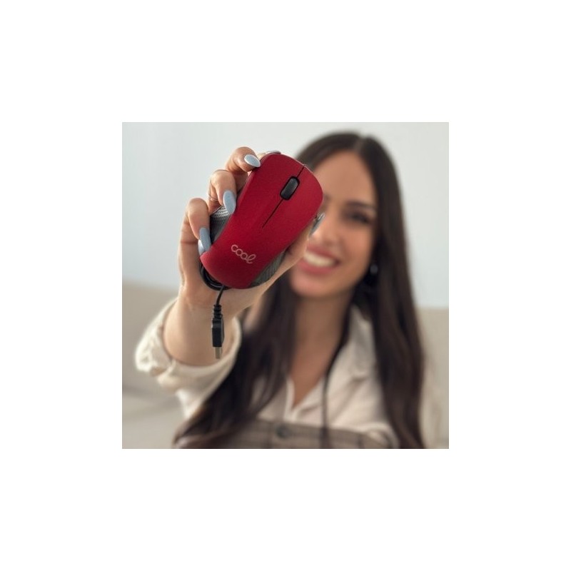 RATON ROJO USB